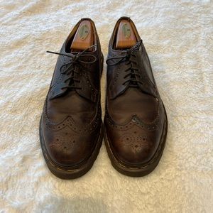 Dr. Martens brown leather dress shoe